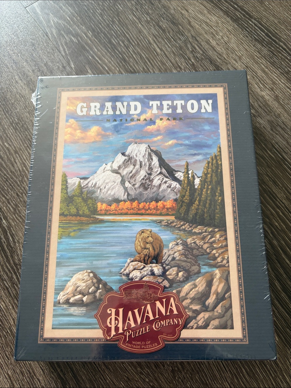 Grand Teton Havana Puzzle - 1000 piece Scenic Mountain River Artwork